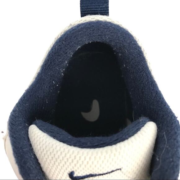 Nike Sneakers White and Blue Kids Size 9C - Picture 9 of 11